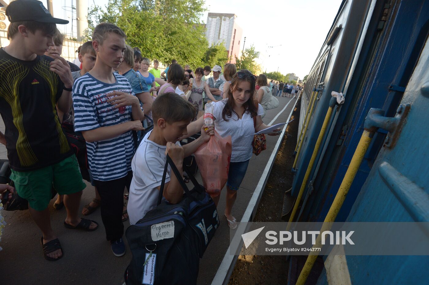 Orphans evacuated from Luhansk Region to Odessa