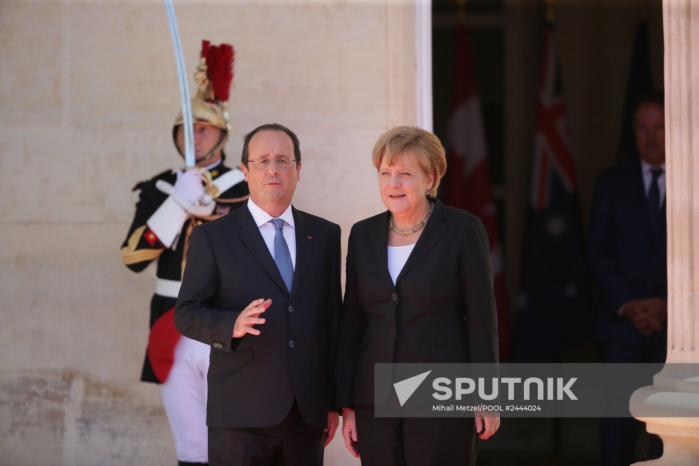 Vladimir Putin visits France