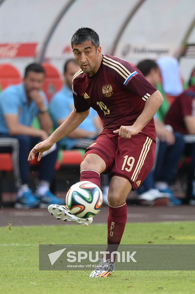 Foorball. Russia-Morocco friendly match