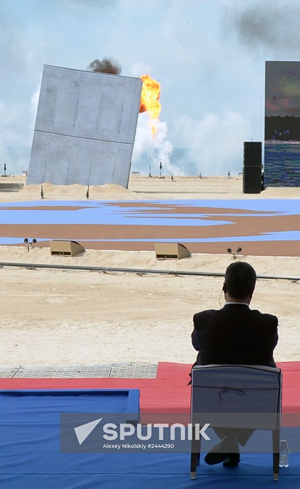 Vladimir Putin visits France