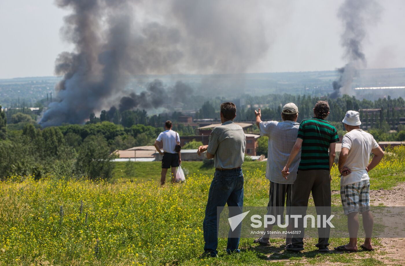 Situation in Donetsk Region