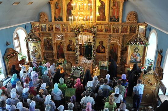 Whitsunday celebrations in Rostov-on-Don