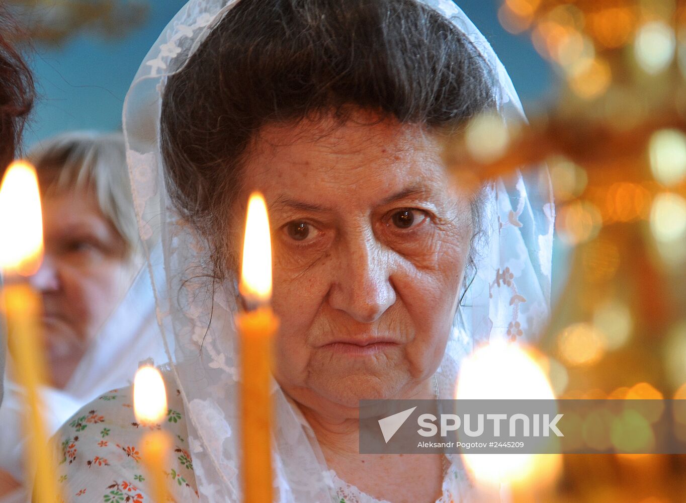 Whitsunday celebrations in Rostov-on-Don