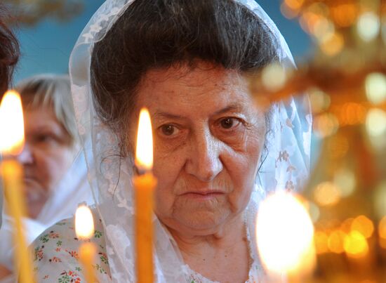 Whitsunday celebrations in Rostov-on-Don