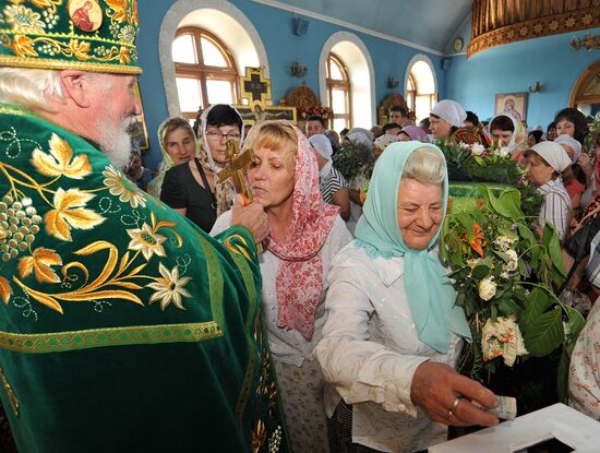 Whitsunday celebrations in Rostov-on-Don