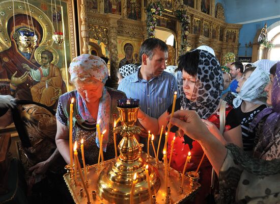 Whitsunday celebrations in Rostov-on-Don