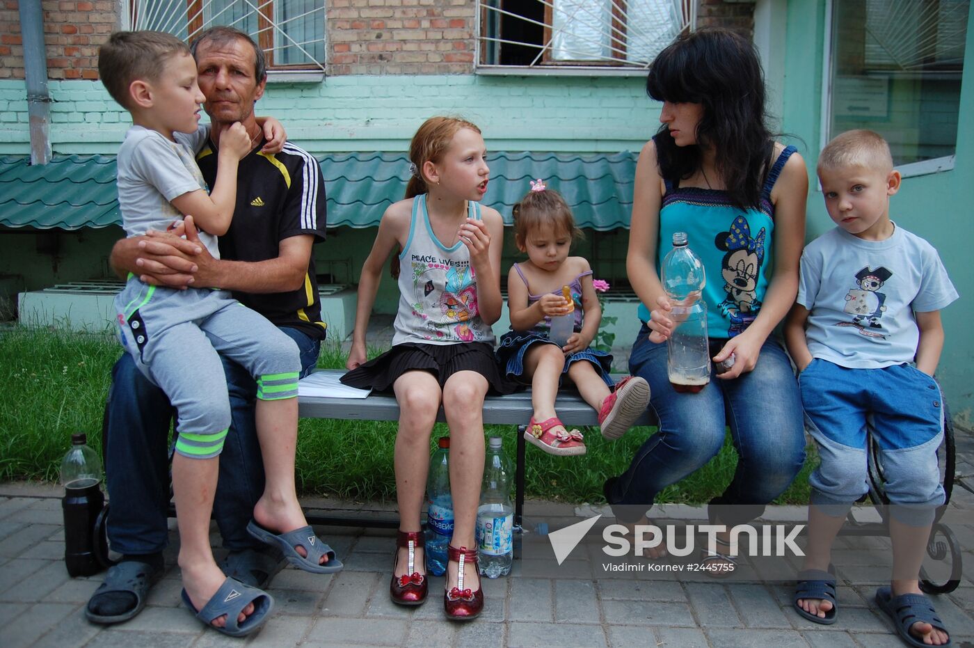 Ukrainian refugees in Belgorod