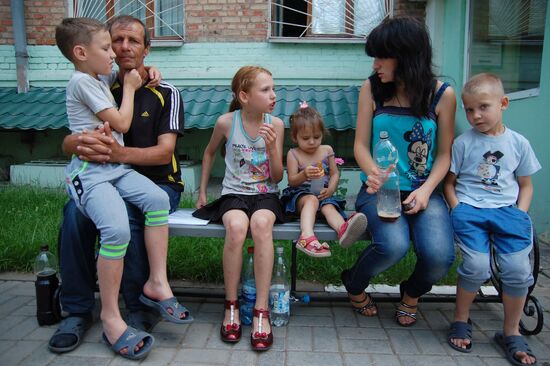 Ukrainian refugees in Belgorod