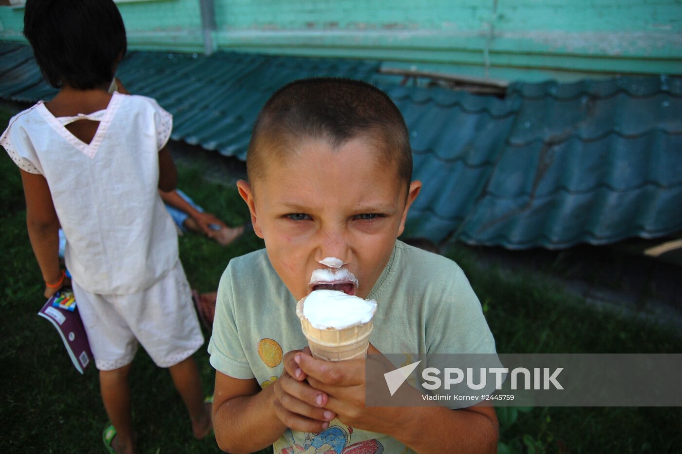 Ukrainian refugees in Belgorod