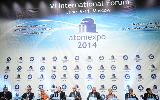 Sixth ATOMEXPO International Forum in Moscow