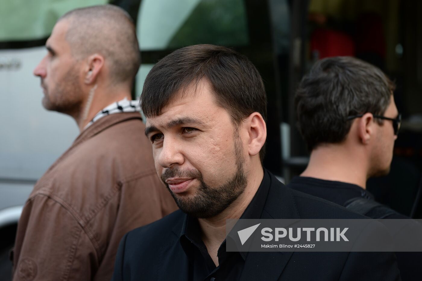 Funeral of People's Deputy of DPR Supreme Council Maxim Petrukhin