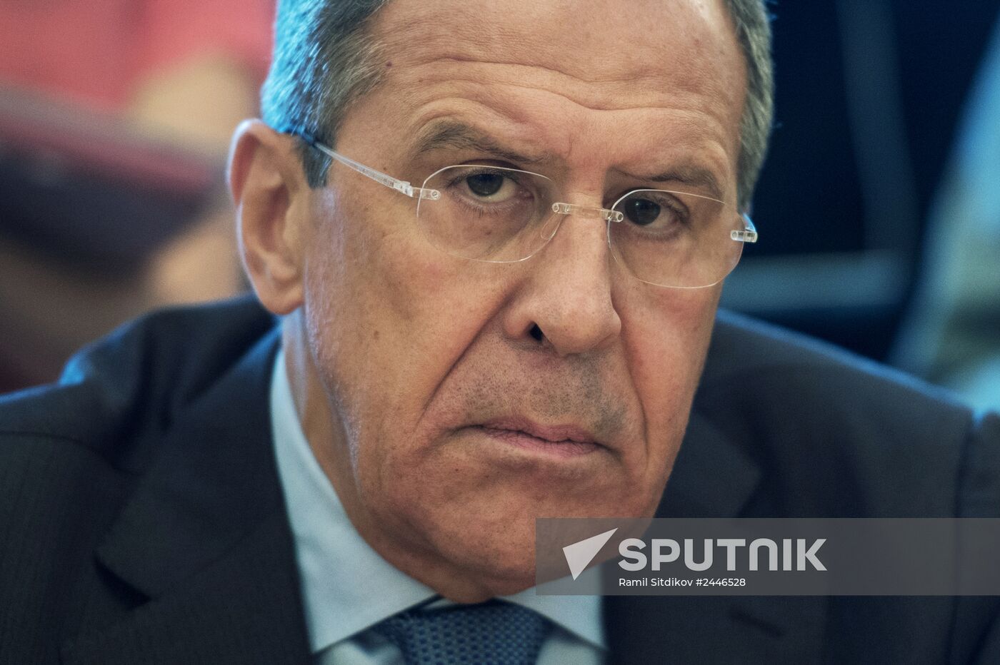 Sergey Lavrov meets with OSCE Secretary General Lamberto Zannier
