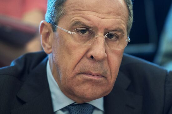 Sergey Lavrov meets with OSCE Secretary General Lamberto Zannier