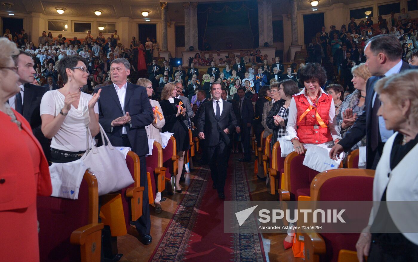 Dmitry Medvedev attends The Calling awards ceremony honoring Russia's best doctors