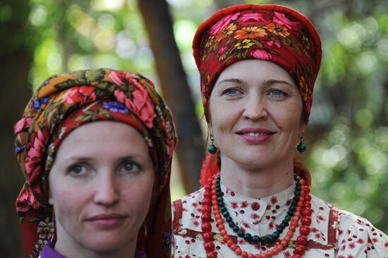 Culture festival "Semey Circular" of Semeiskie Old Believers in Trans-Baikal Territory