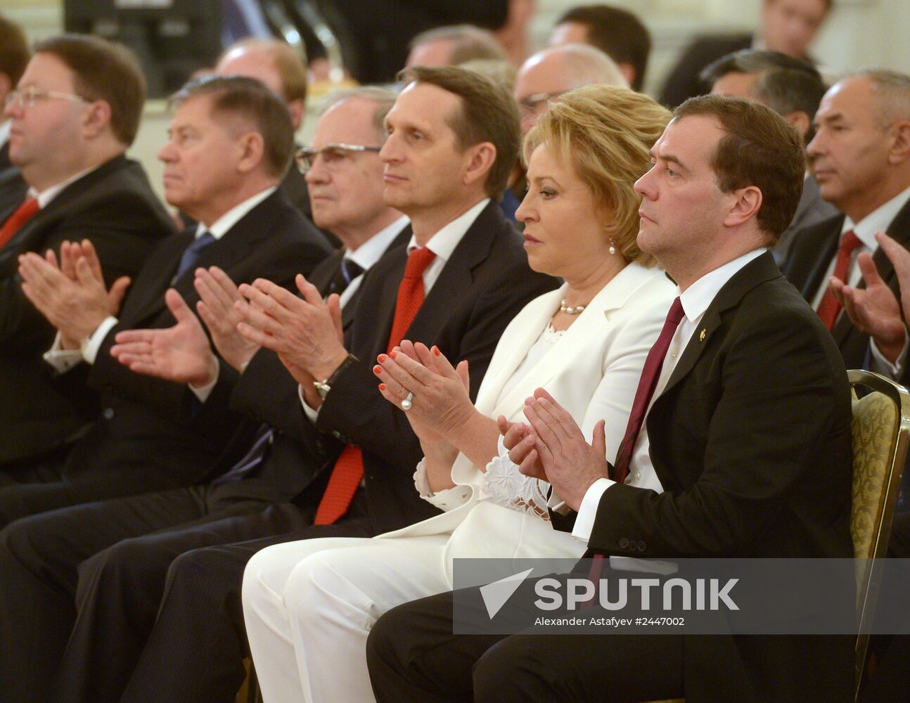 Vladimir Putin hands out 2013 Russian Federation National Awards