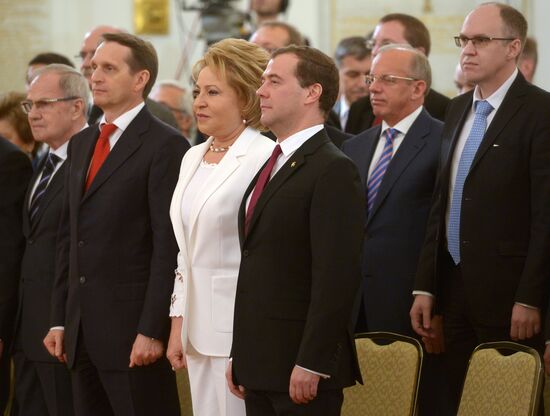Vladimir Putin hands out 2013 Russian Federation National Awards