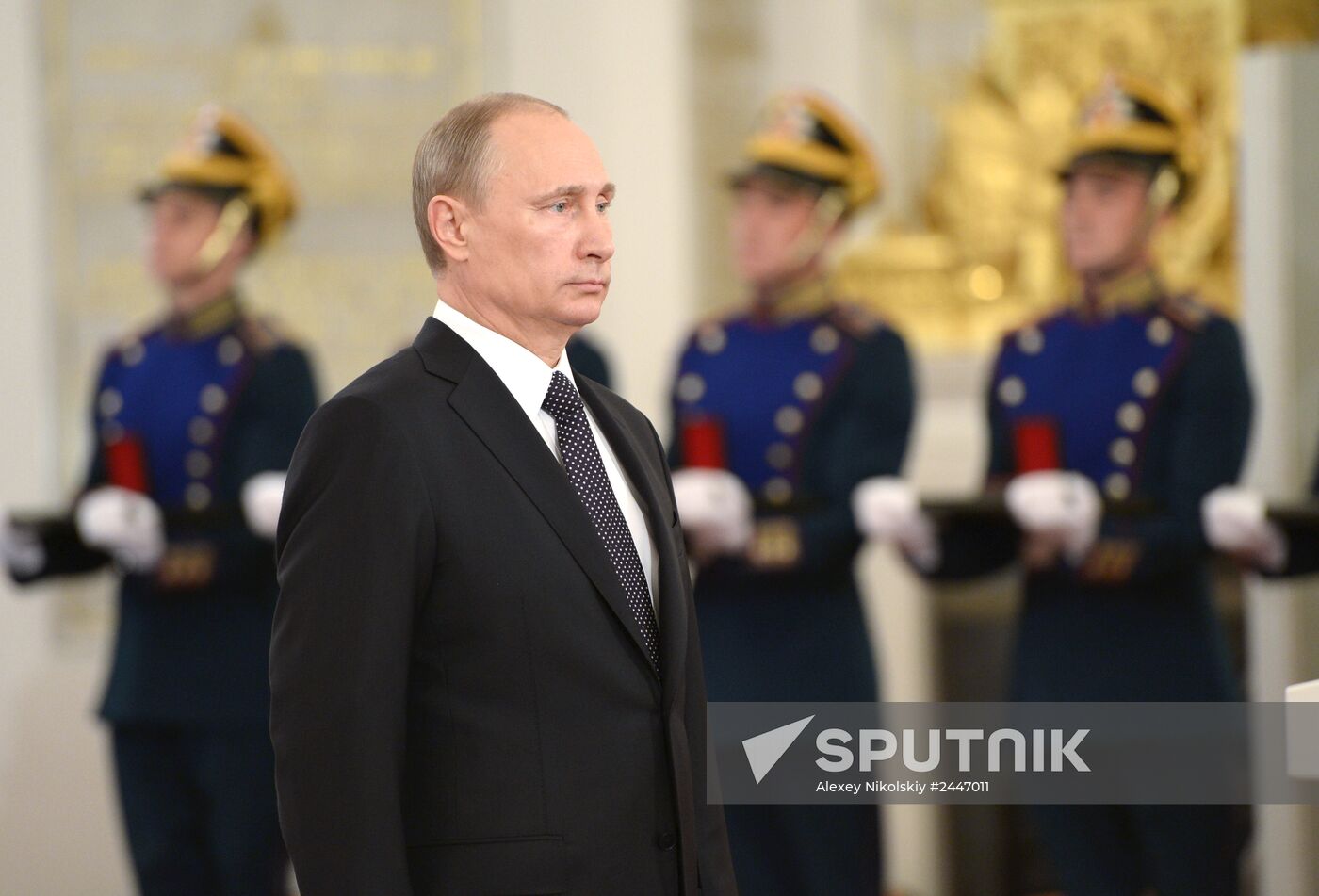 Vladimir Putin hands out 2013 Russian Federation National Awards