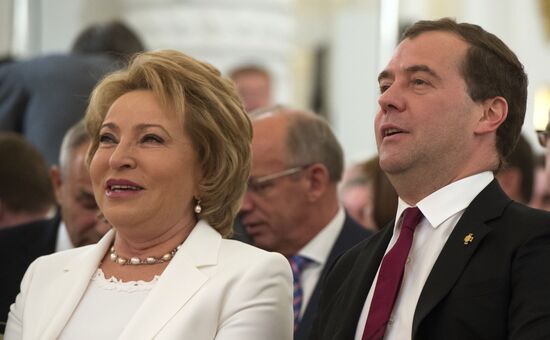 Vladimir Putin hands out 2013 Russian Federation National Awards