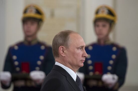 Vladimir Putin hands out 2013 Russian Federation National Awards