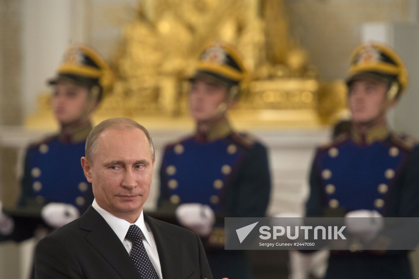 Vladimir Putin hands out 2013 Russian Federation National Awards