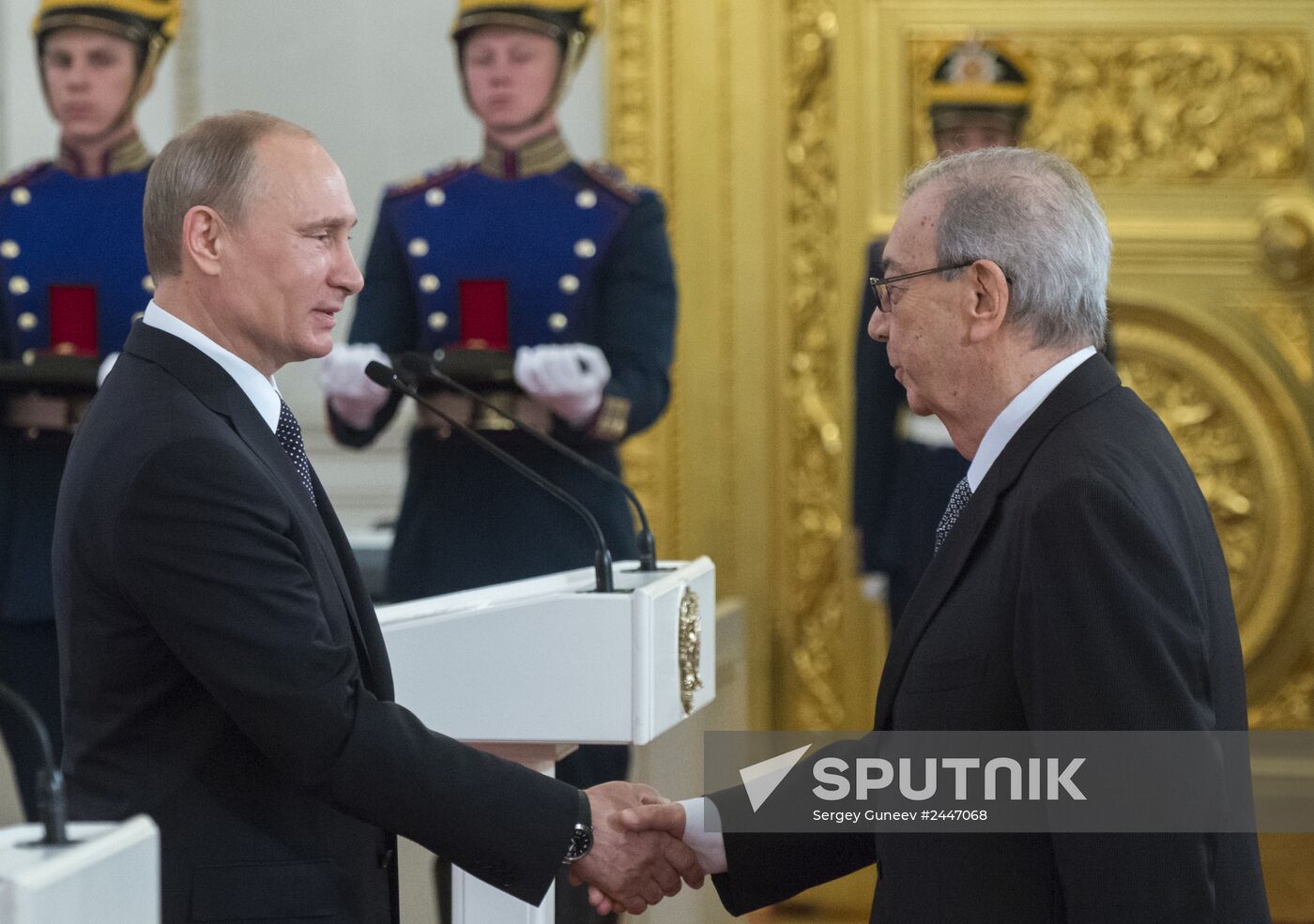Vladimir Putin hands out 2013 Russian Federation National Awards