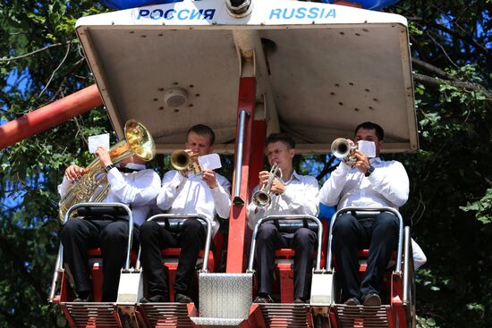 Music-patriotical rally "Crimea is Ours!"