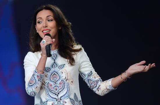 Rossiya Vperyod gala concert on Red Square