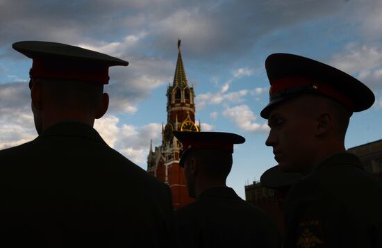 Rossiya Vpered gala concert on Red Square