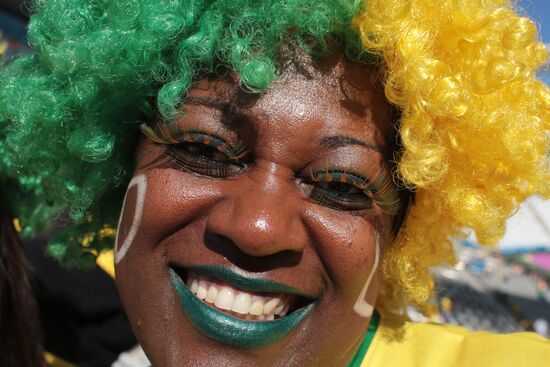 Football. Opening match of FIFA World Cup 2014