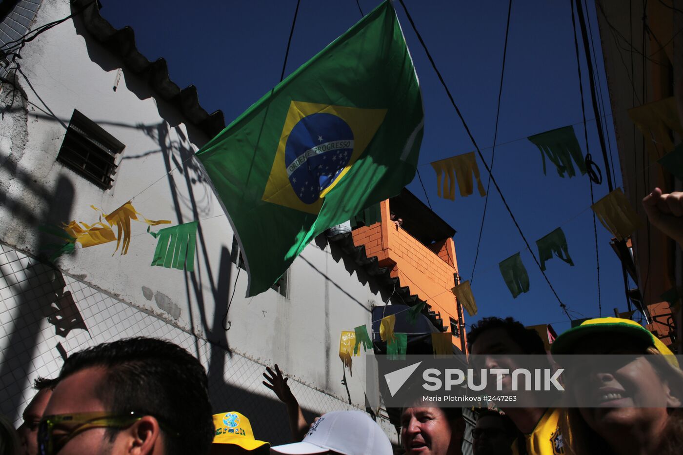 Football: Preparations for World Cup 2014 opening match
