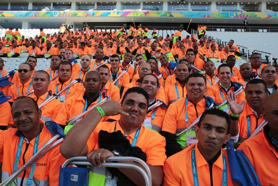 Football. Opening match of FIFA World Cup 2014