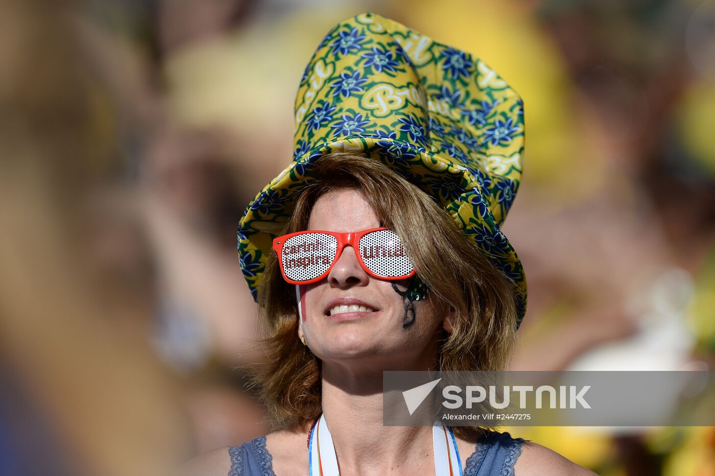 Football. Opening match of FIFA World Cup 2014