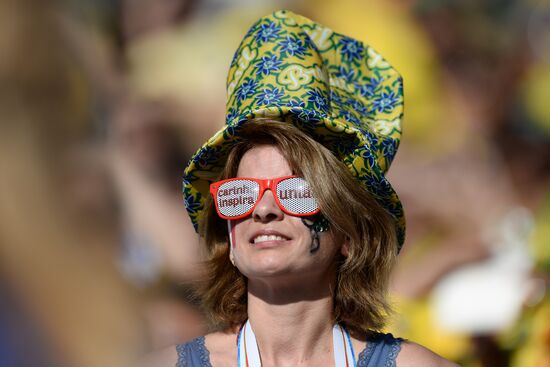 Football. Opening match of FIFA World Cup 2014
