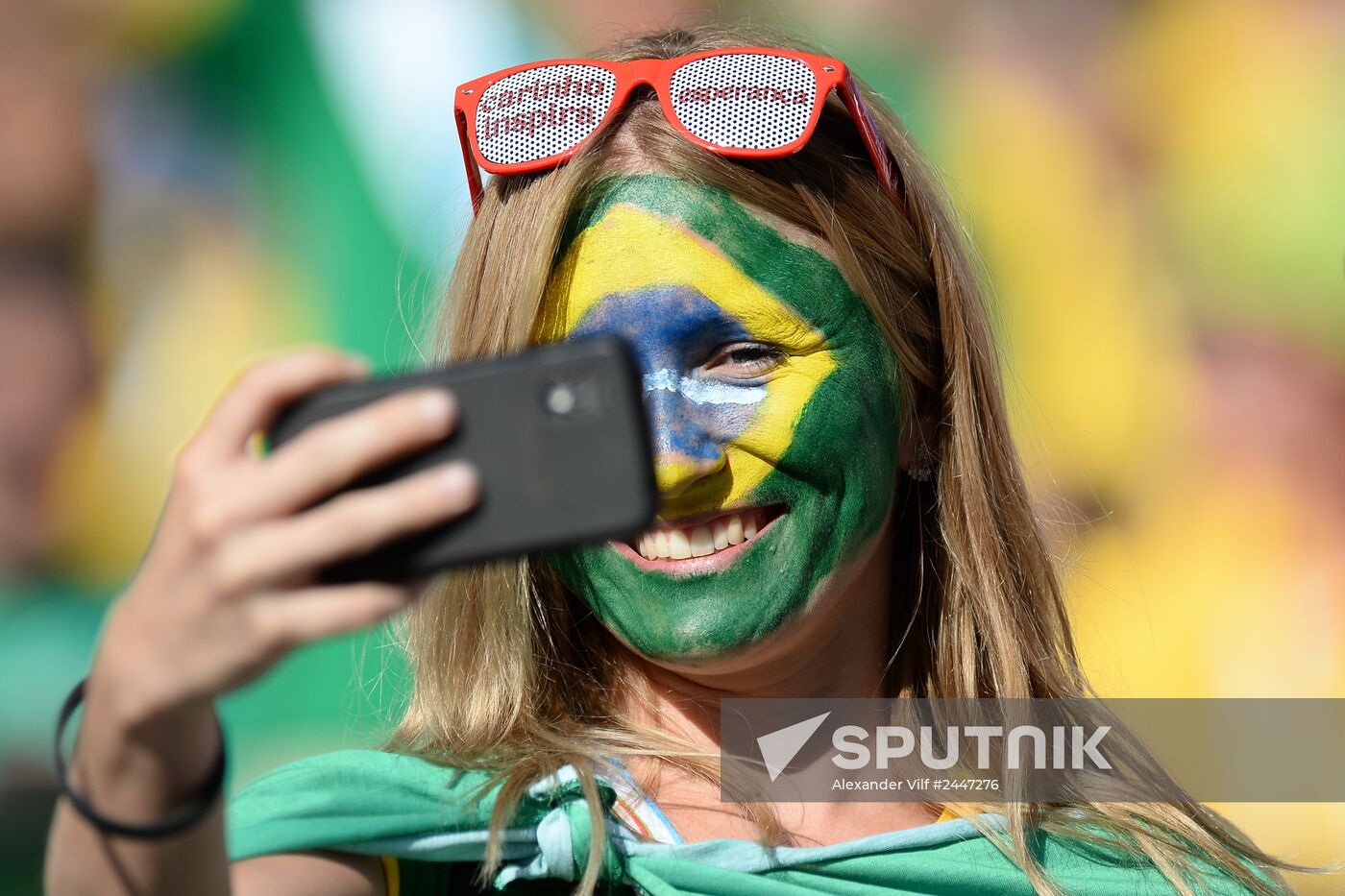 Football: Preparations for World Cup 2014 opening match