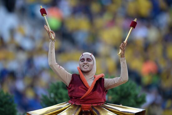 Football. Opening match of FIFA World Cup 2014