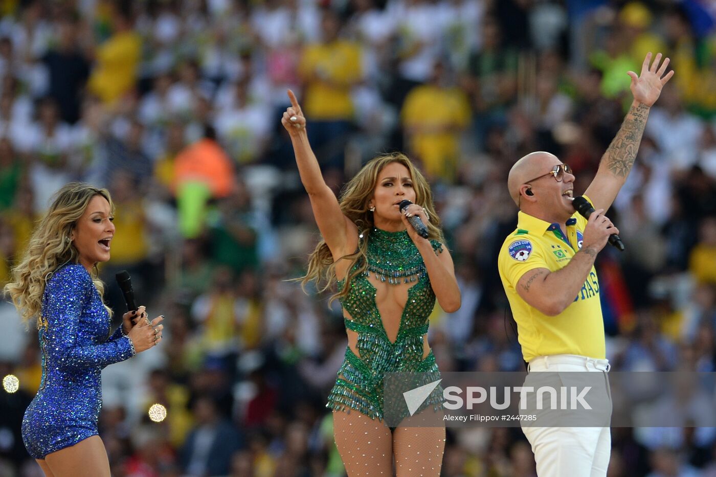 Football: Preparations for World Cup 2014 opening match