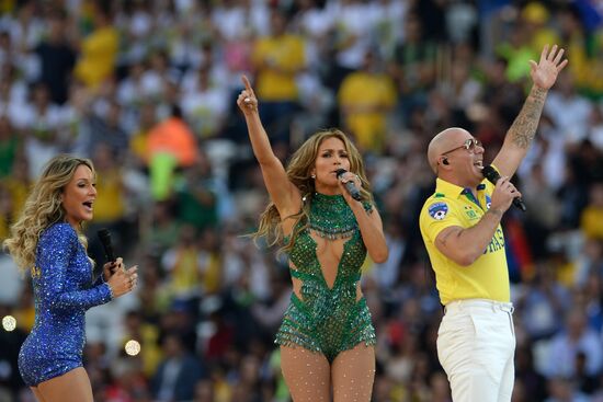 Football: Preparations for World Cup 2014 opening match