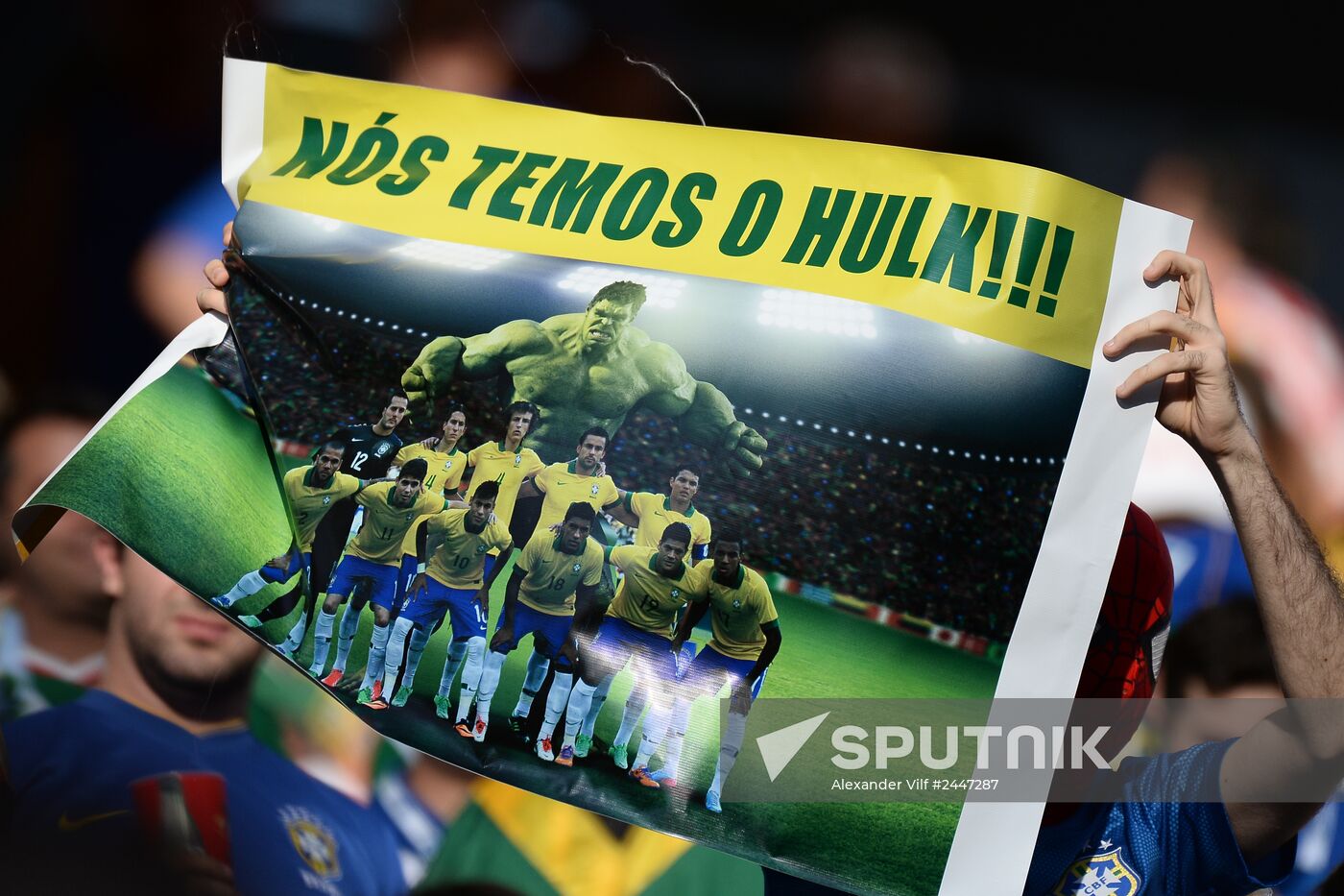 Football: Preparations for World Cup 2014 opening match