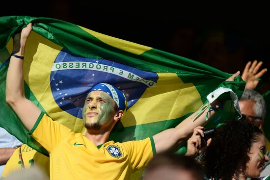 Football: Preparations for World Cup 2014 opening match