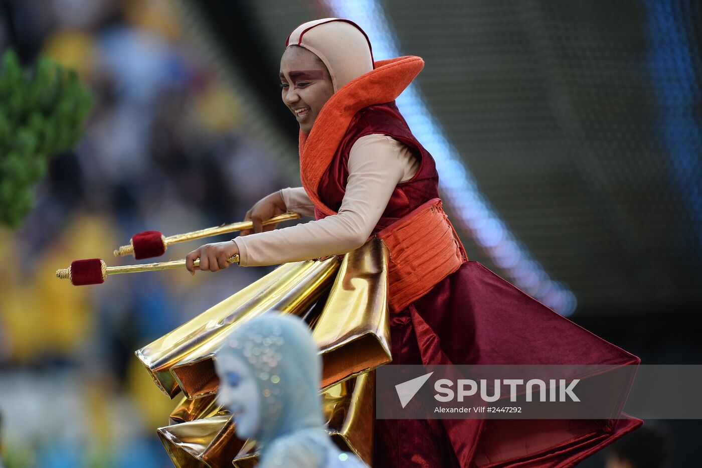 Football: Preparations for World Cup 2014 opening match
