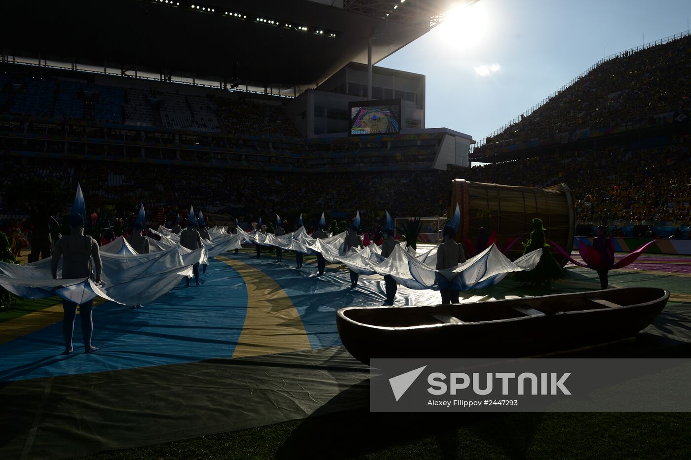 Football: Preparations for World Cup 2014 opening match
