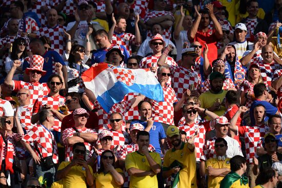 Football: Preparations for World Cup 2014 opening match