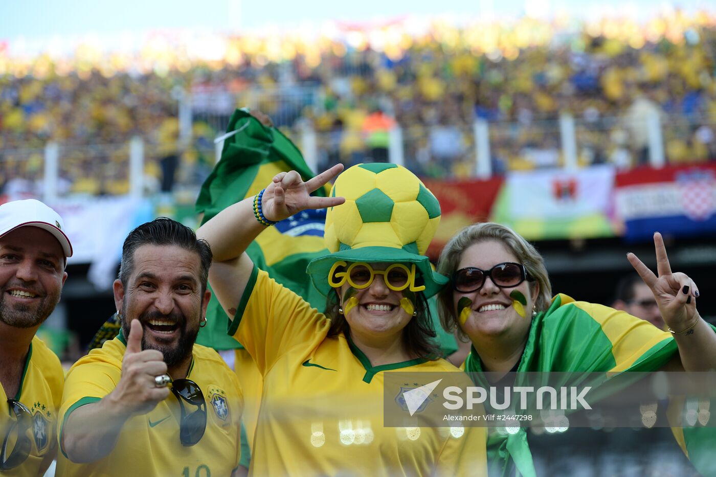 Football: Preparations for World Cup 2014 opening match
