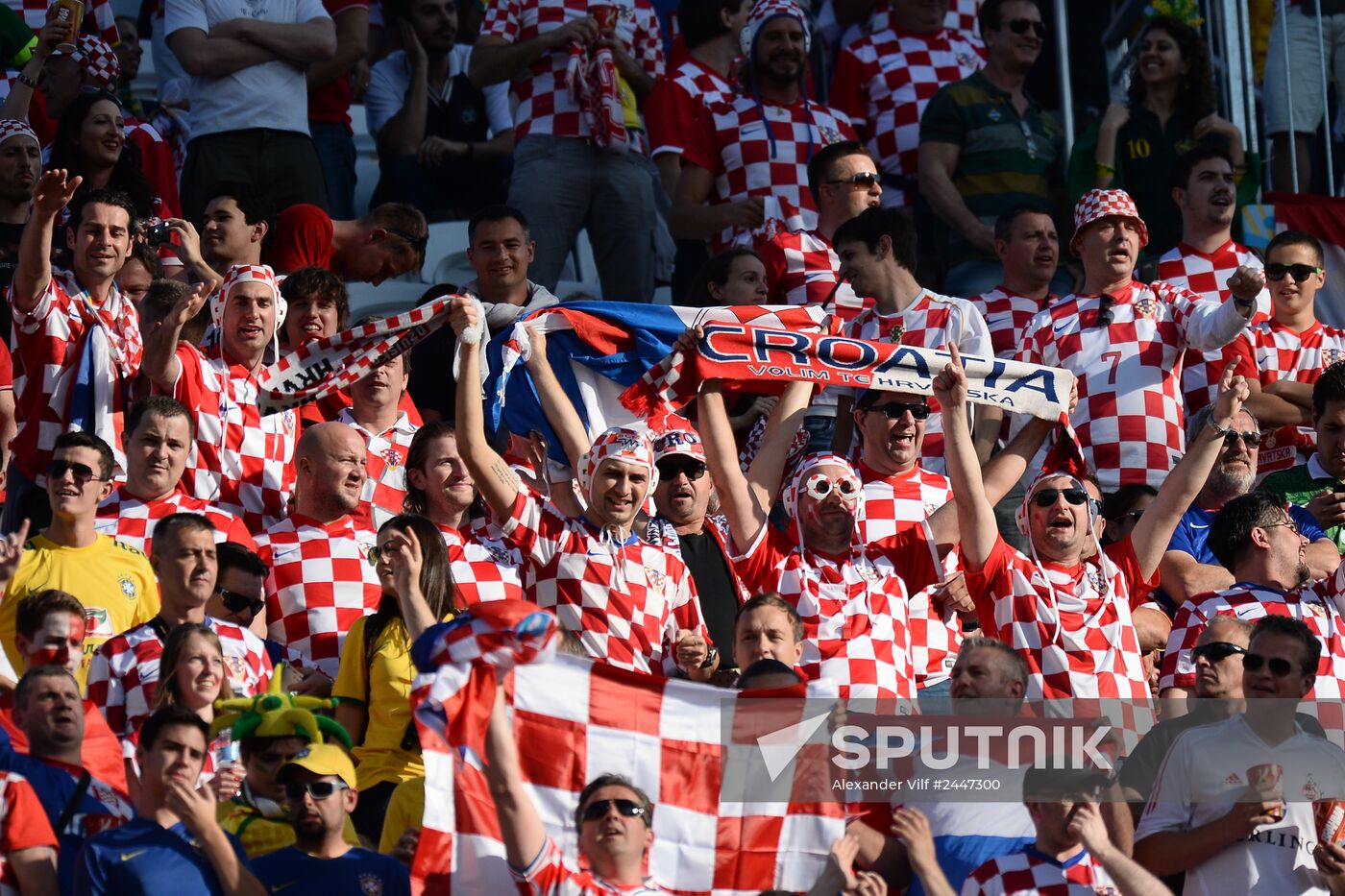 Football: Preparations for World Cup 2014 opening match