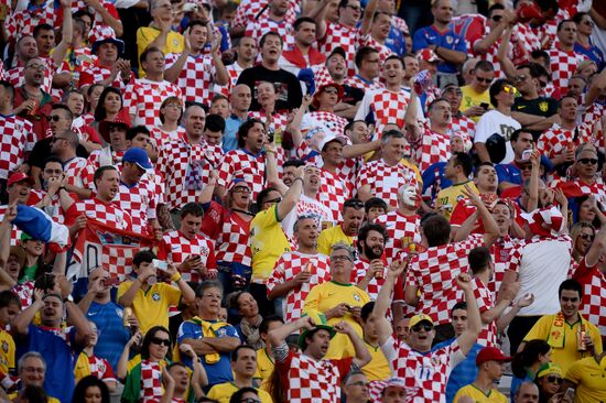 Football: Preparations for World Cup 2014 opening match