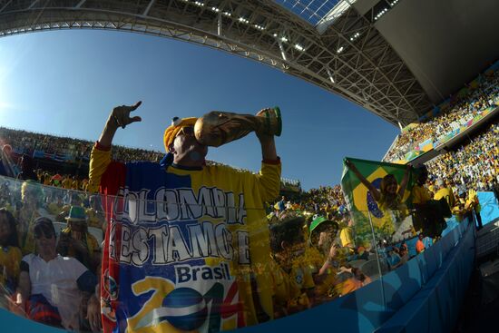 Football: Preparations for World Cup 2014 opening match
