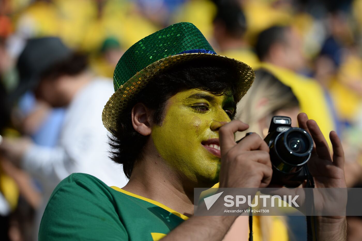Football: Preparations for World Cup 2014 opening match
