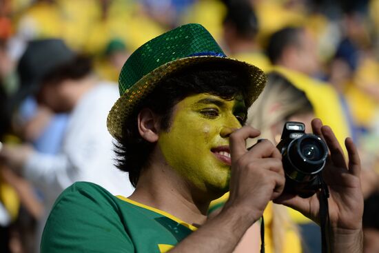 Football: Preparations for World Cup 2014 opening match