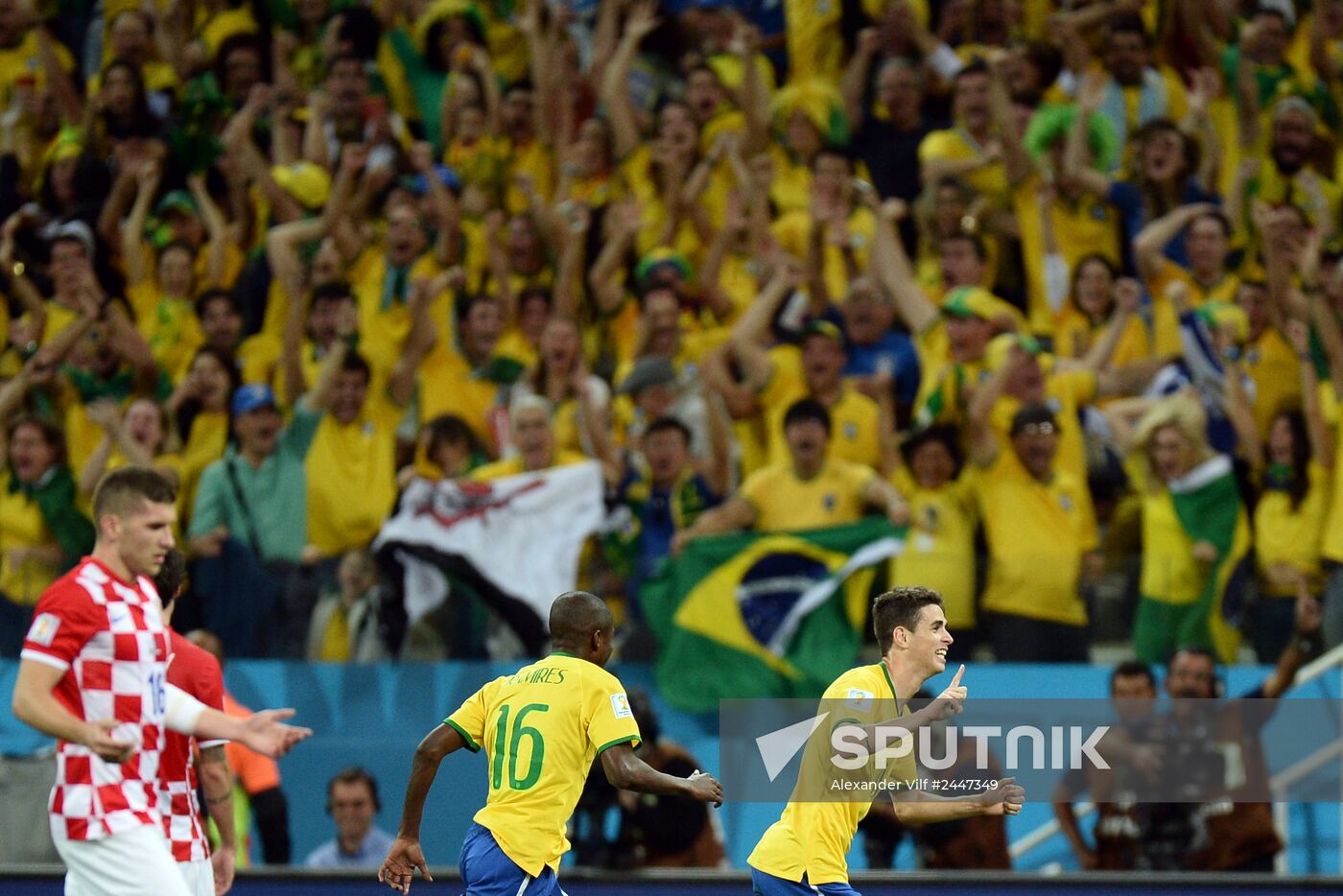 FIFA World Cup 2014. Brazil vs. Croatia